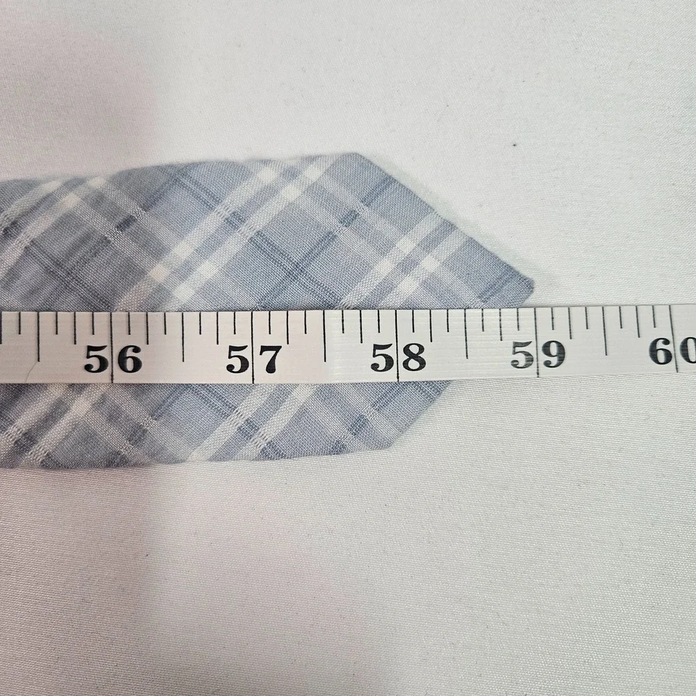New Penguin by Munsingwear Tie Men Plaid Gray‎ 2.25
